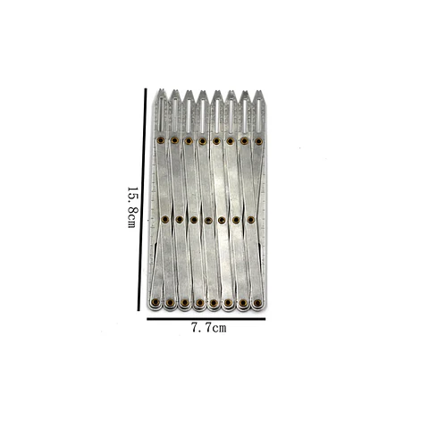 Calibre De Costura Expandible Guía De Espaciado De Botones