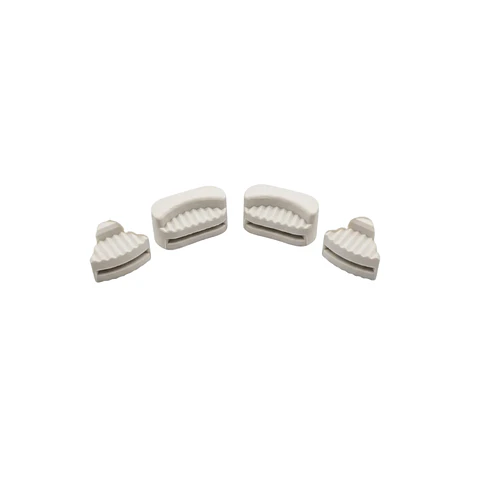 Set De Cauchos Amortiguadores De Esquina Para Máquina Plana X 4
