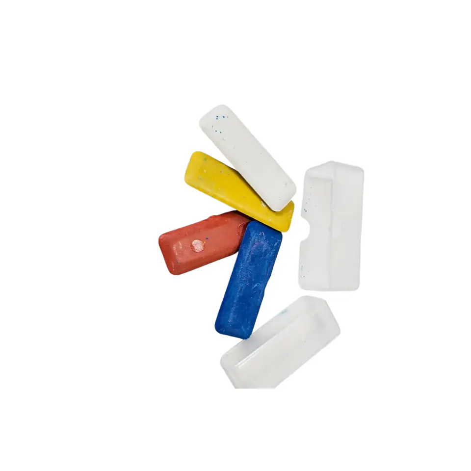 Tiza de Colores para Sastre y Trazo de Tela - Caja x4 Unidades 2
