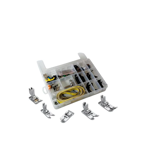 Set Juego de 20 Prensatelas Especiales y Accesorios para Máquina Familiar