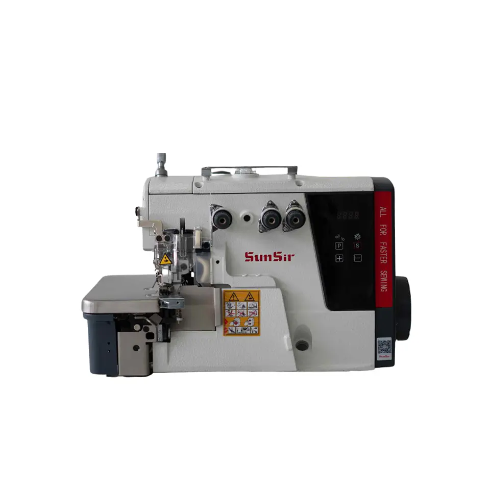 Máquina Fileteadora Pesada Mecatrónica SunSir R1C-5-03/233 (5 Hilos) 1