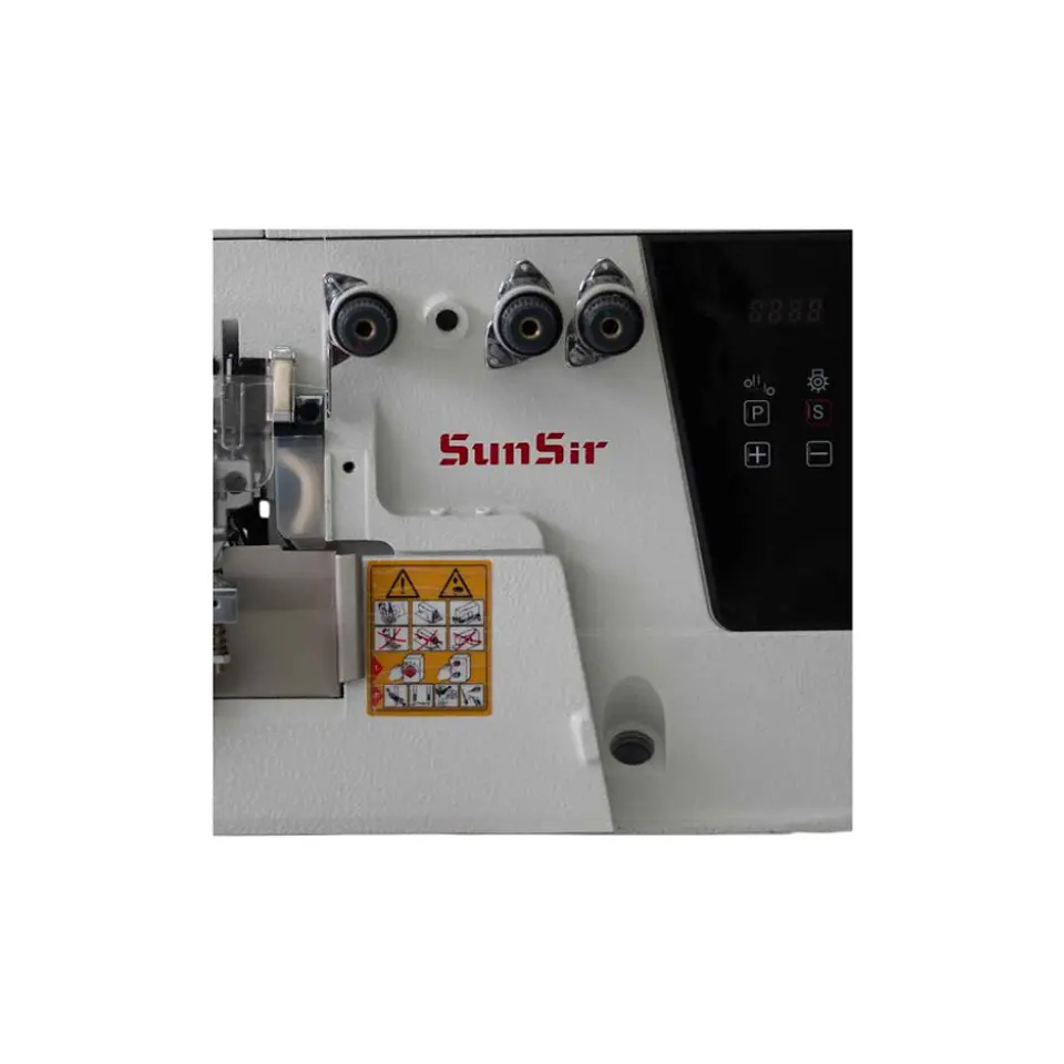Máquina Fileteadora Pesada Mecatrónica SunSir R1C-5-03/233 (5 Hilos) 2