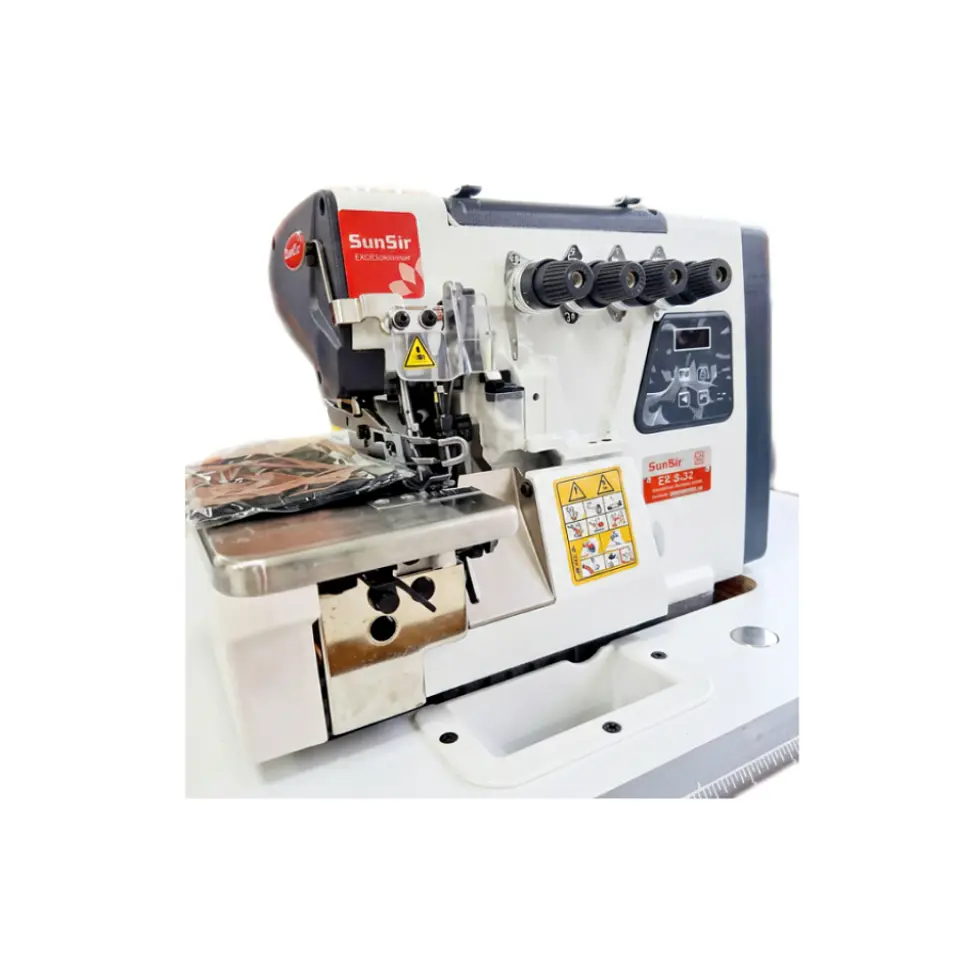  Máquina Fileteadora Industrial Mecatrónica SunSir E1-5-35 (5 Hilos) 3