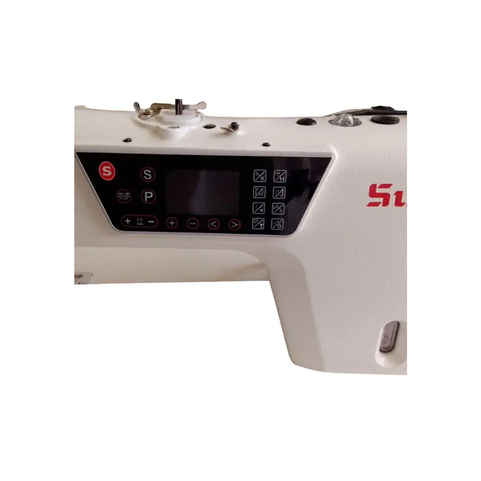Máquina Plana Full Electrónica SunSir S6LFe-M-4C-I – Brazo Largo 1