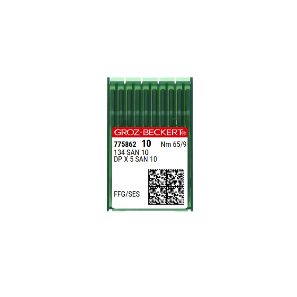 Aguja para máquina de coser 134 SAN 10/DPX5 SAN 10 R  2