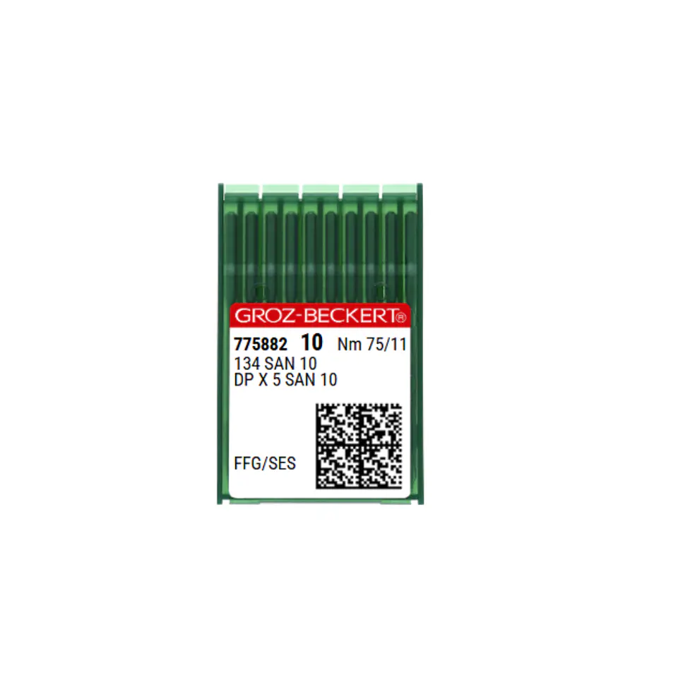 Aguja para máquina de coser 134 SAN 10/DPX5 SAN 10 R  3