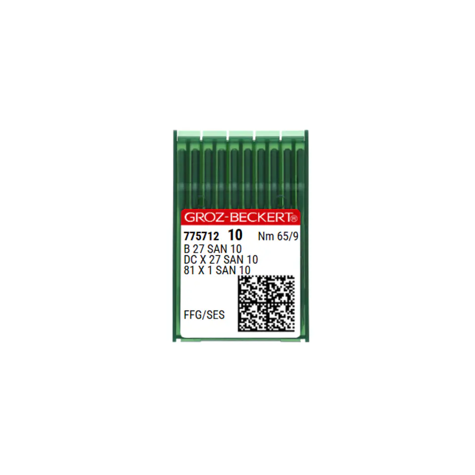 Aguja para máquina de coser B 27 SAN 10/81 X 1 SAN 10  2