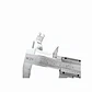 Prensatelas de Teflón Angosto T36N – Para Máquina Plana Industrial - Miniatura 4