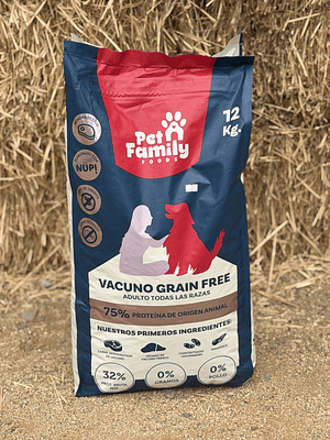 Petfamily Vacuno Grain Free