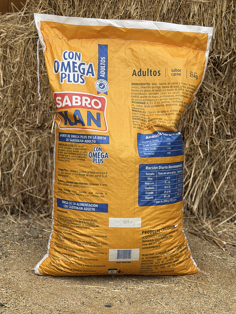 SabroKan Carne Adulto 25kg 2