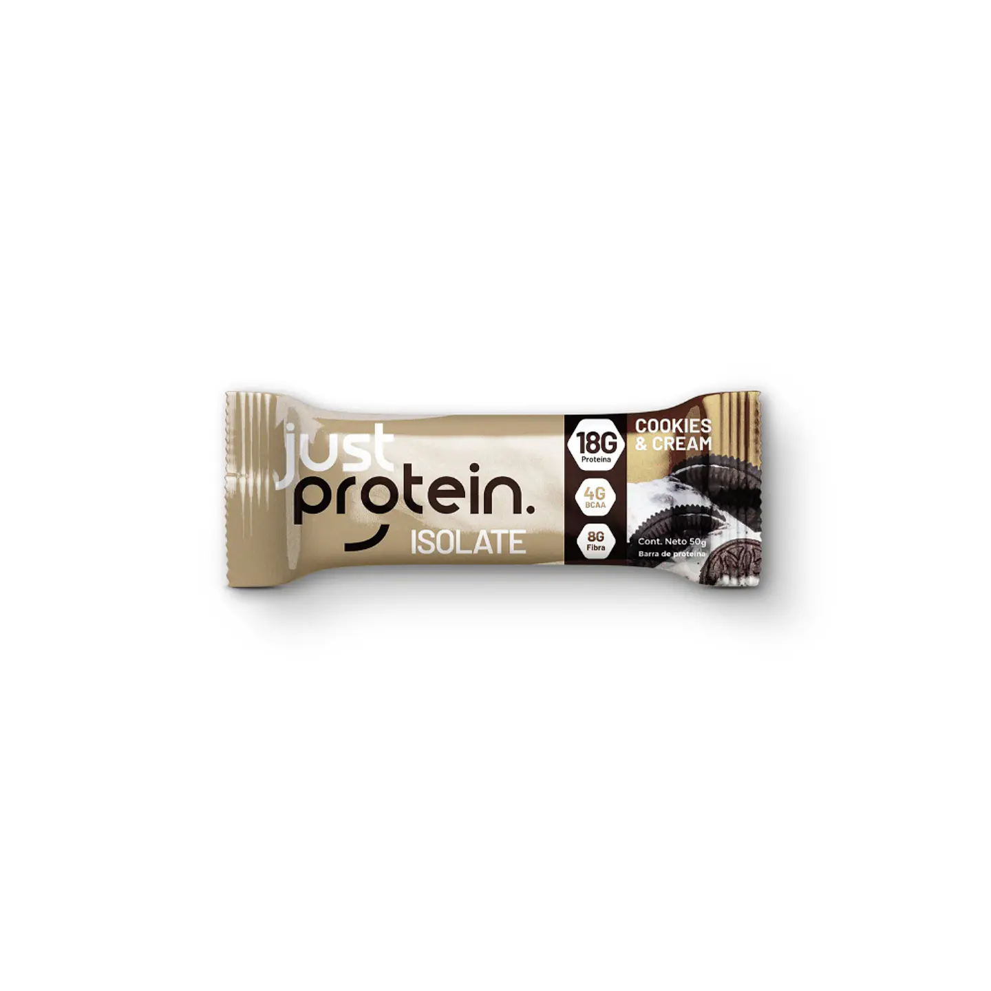 barra cookies & cream just protein 1
