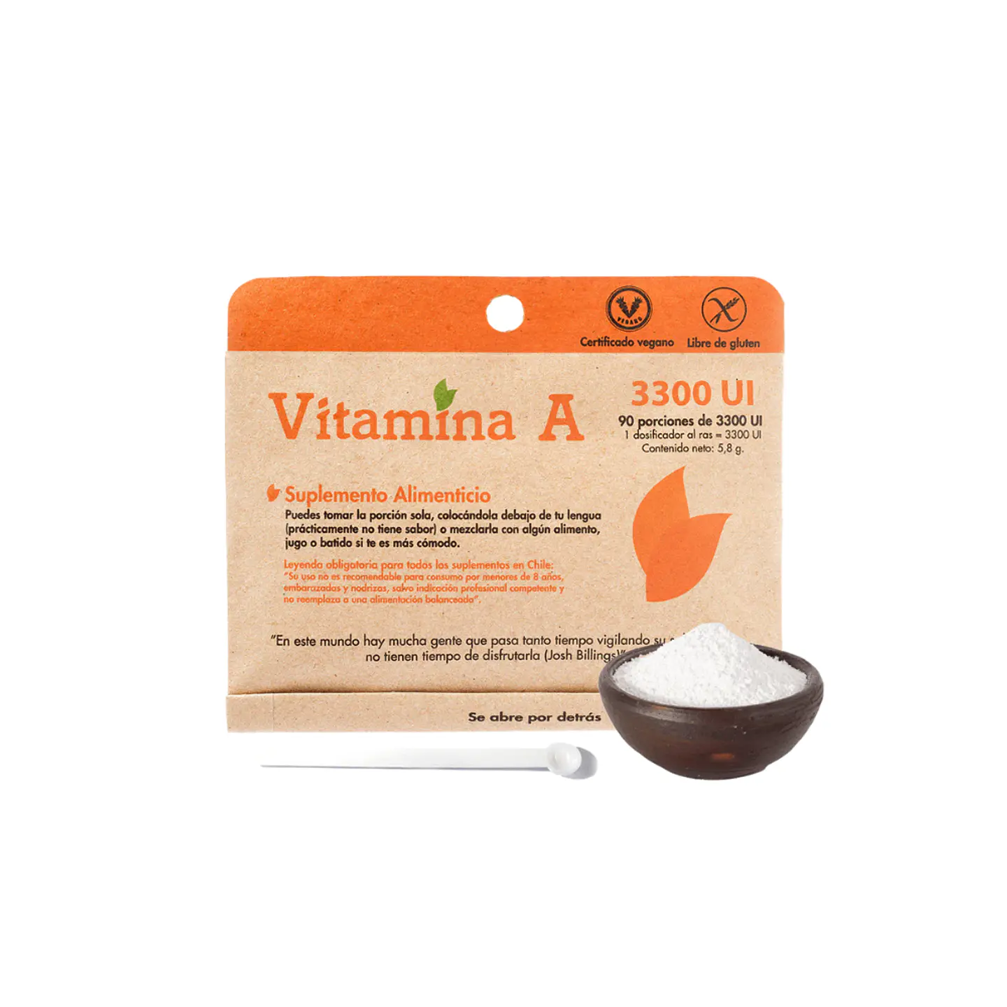 Vitamina A 90 porc Dulzura Natural 2