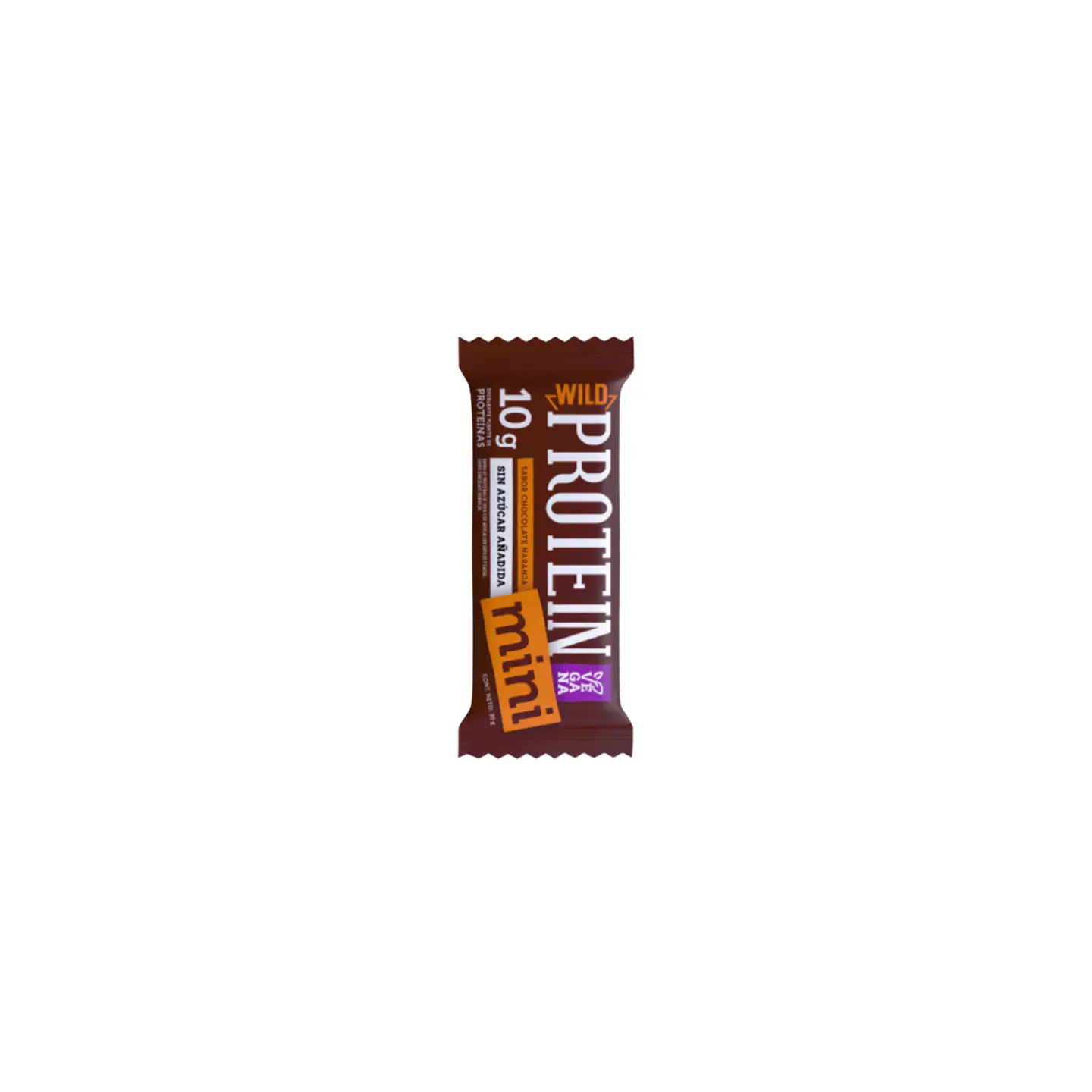 Wild Protein  mini Choc Naranja 30 gr 1