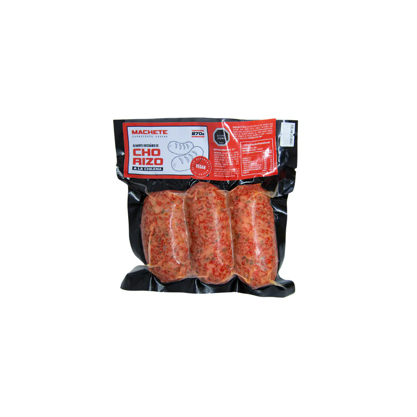 Chorizo a la chilena Machete 270 gr 3 unid 1