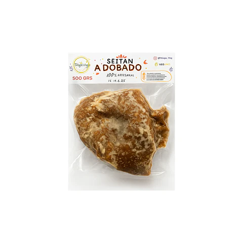 Seitan Adobado 500 gr Trilogia veg