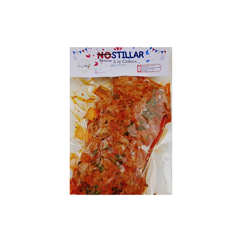 Costillar a la chilena 500gr (aliñado) Trilogia veg