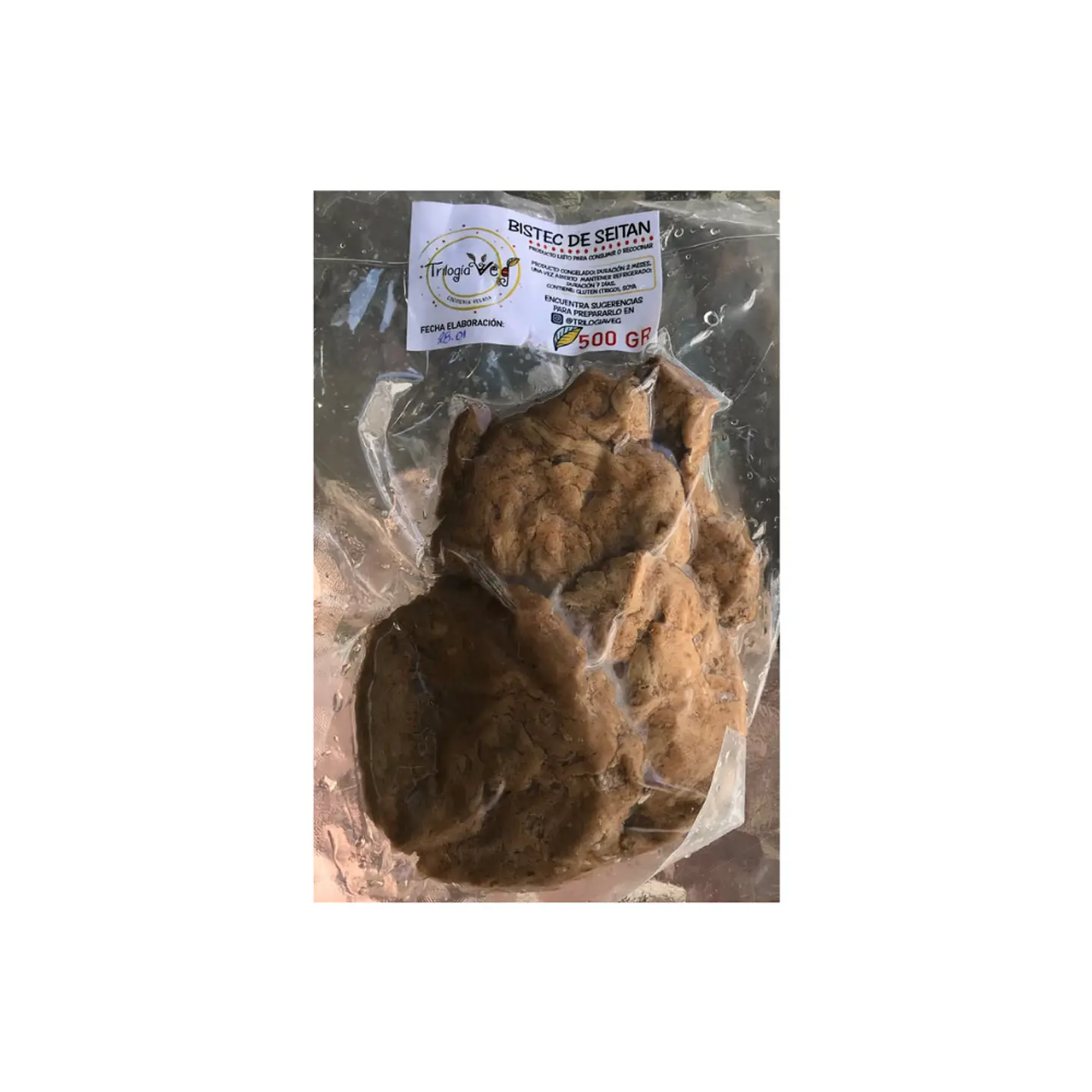 Seitan Bistec 500 gr Trilogia veg 2