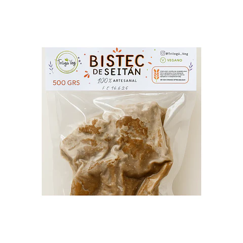 Seitan Bistec 500 gr Trilogia veg