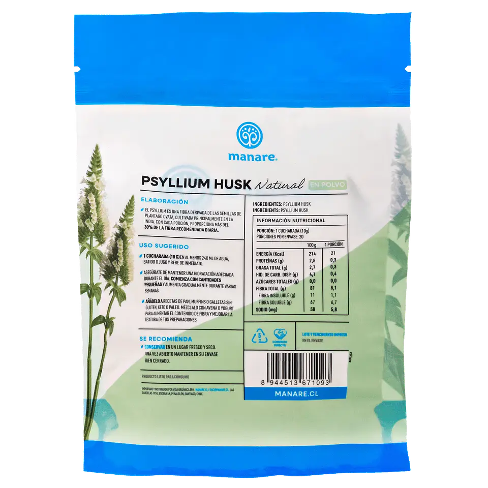 Psyllium Manare 200 gr 3