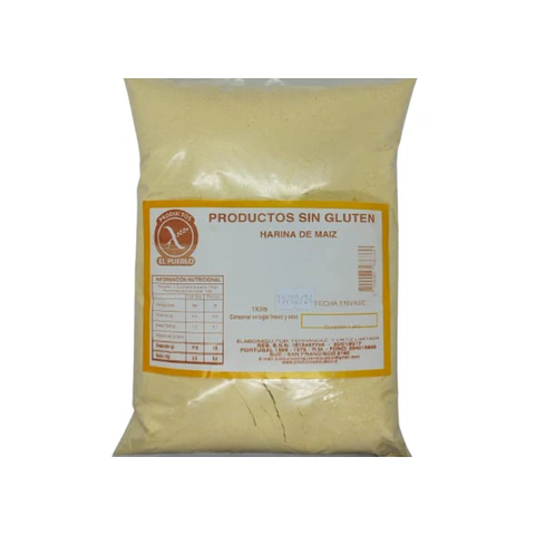 Harina de Maiz  Kilo Productos El Pueblo 