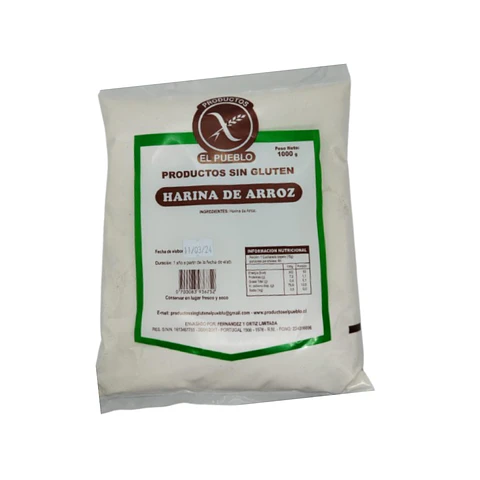 Harina de Arroz  Kilo Productos El Pueblo 