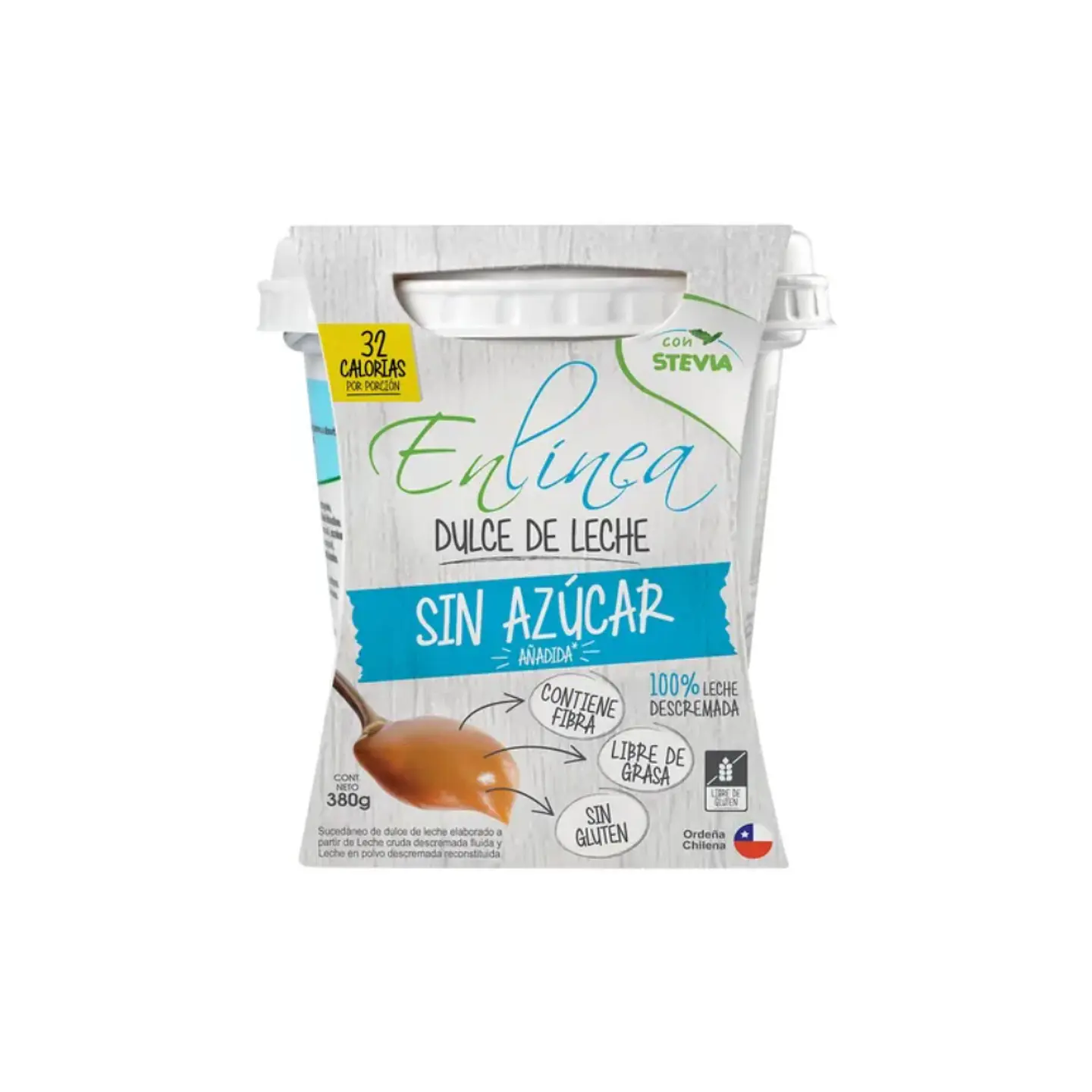 Dulce de leche 380 gr sin azucar  en linea 1