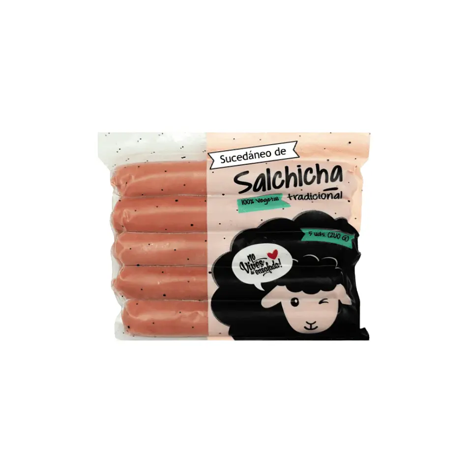 Salchicha  Tradicional 5 unid no vives de ensalada 1