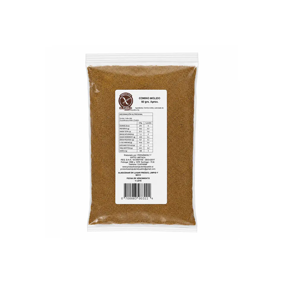 Comino molido  50 gr  1