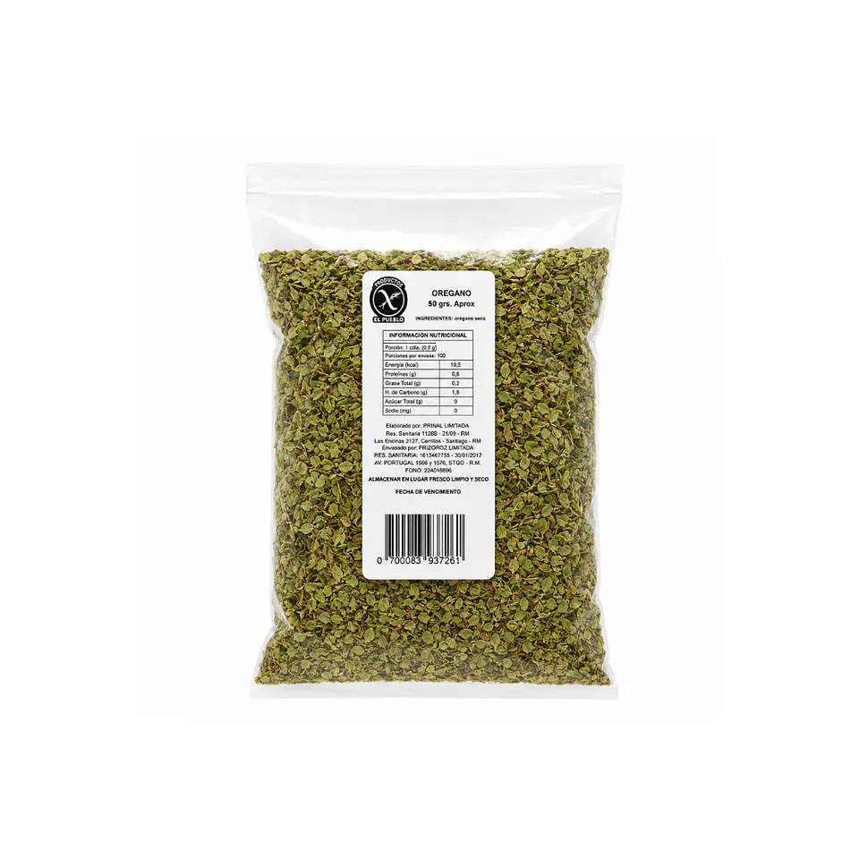 Oregano  50 gr  1