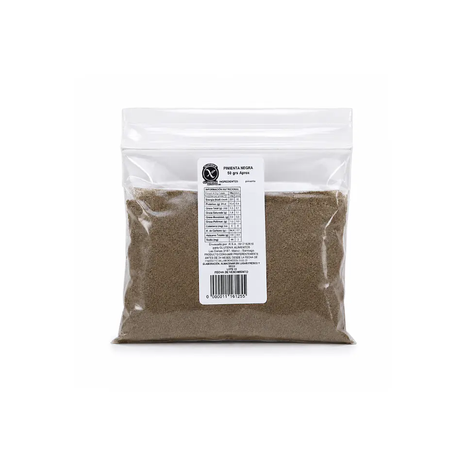 Pimienta negra  50 gr  1