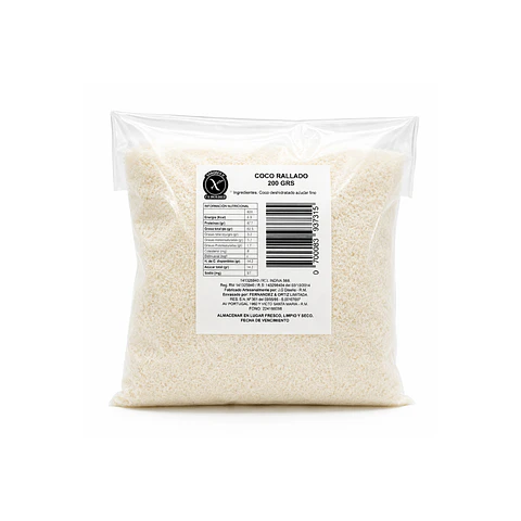 Coco rallado  200 grs 