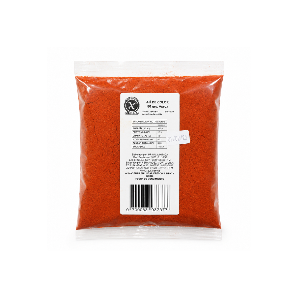 Aji de color 50 gr