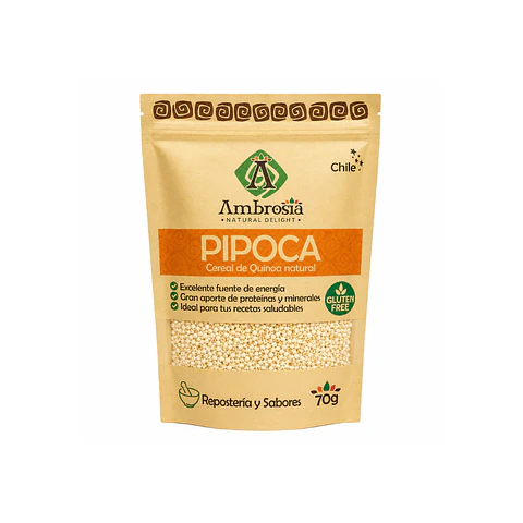 Pipoca de Quinoa Natural 