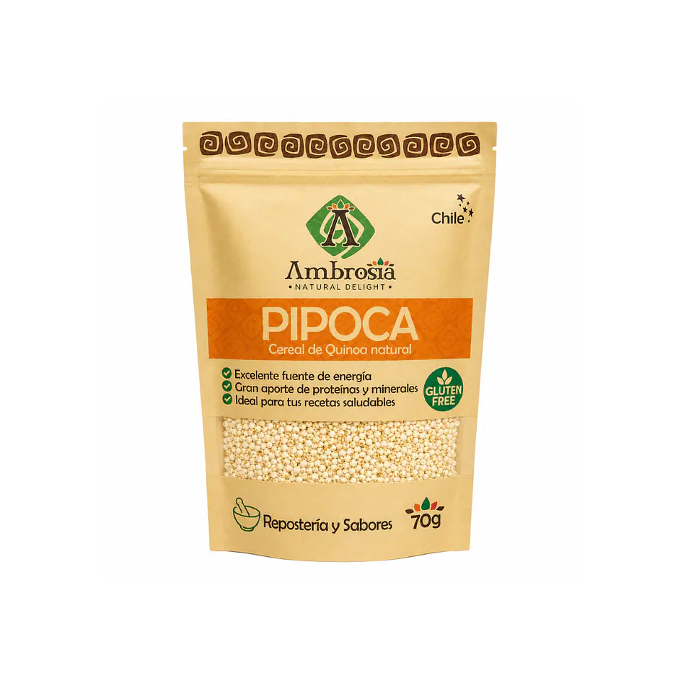 Pipoca de Quinoa Natural  1