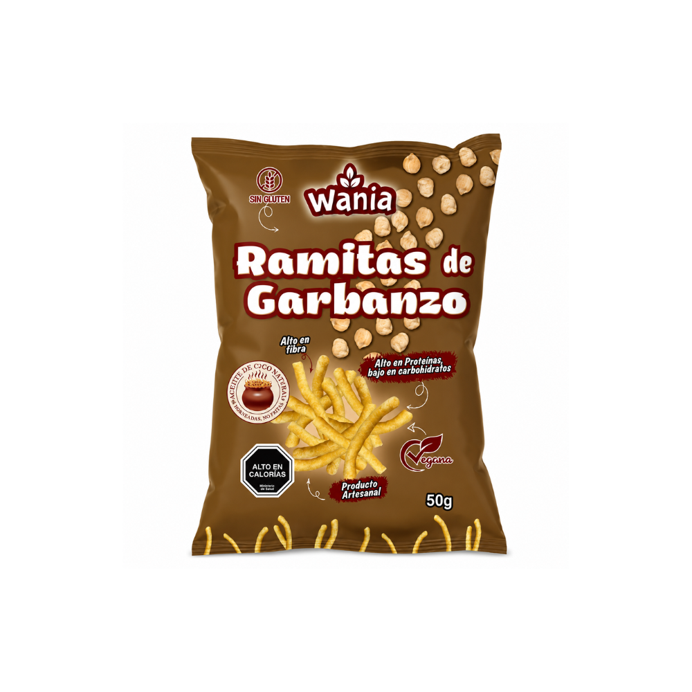 Ramitas de garbanzo (50g) Wania