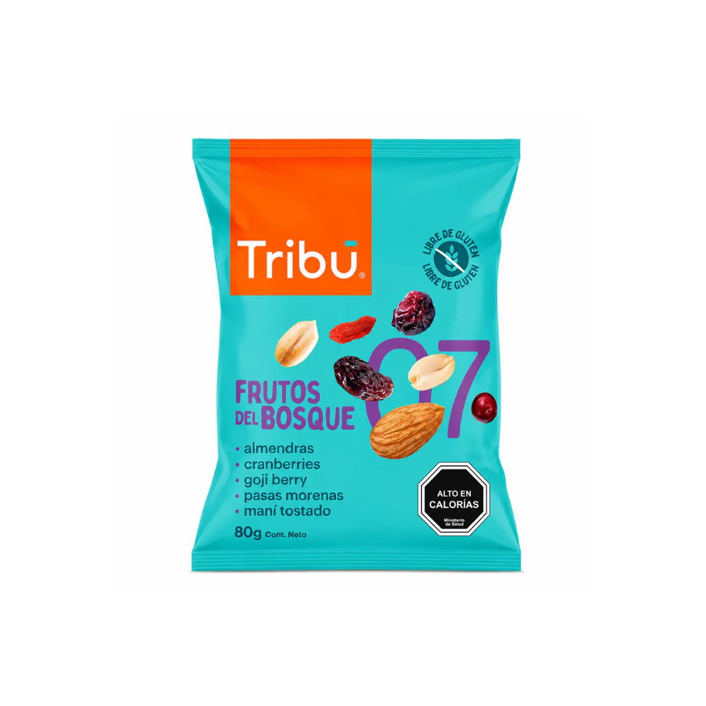 Mix frutos del bosque 80g Tribu 1