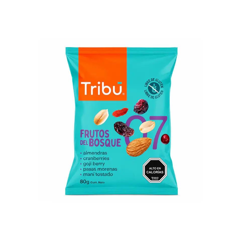 Mix frutos del bosque 80g Tribu 1
