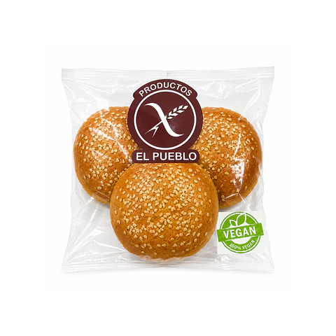 Pan de Hamburguesa  3 unidades 