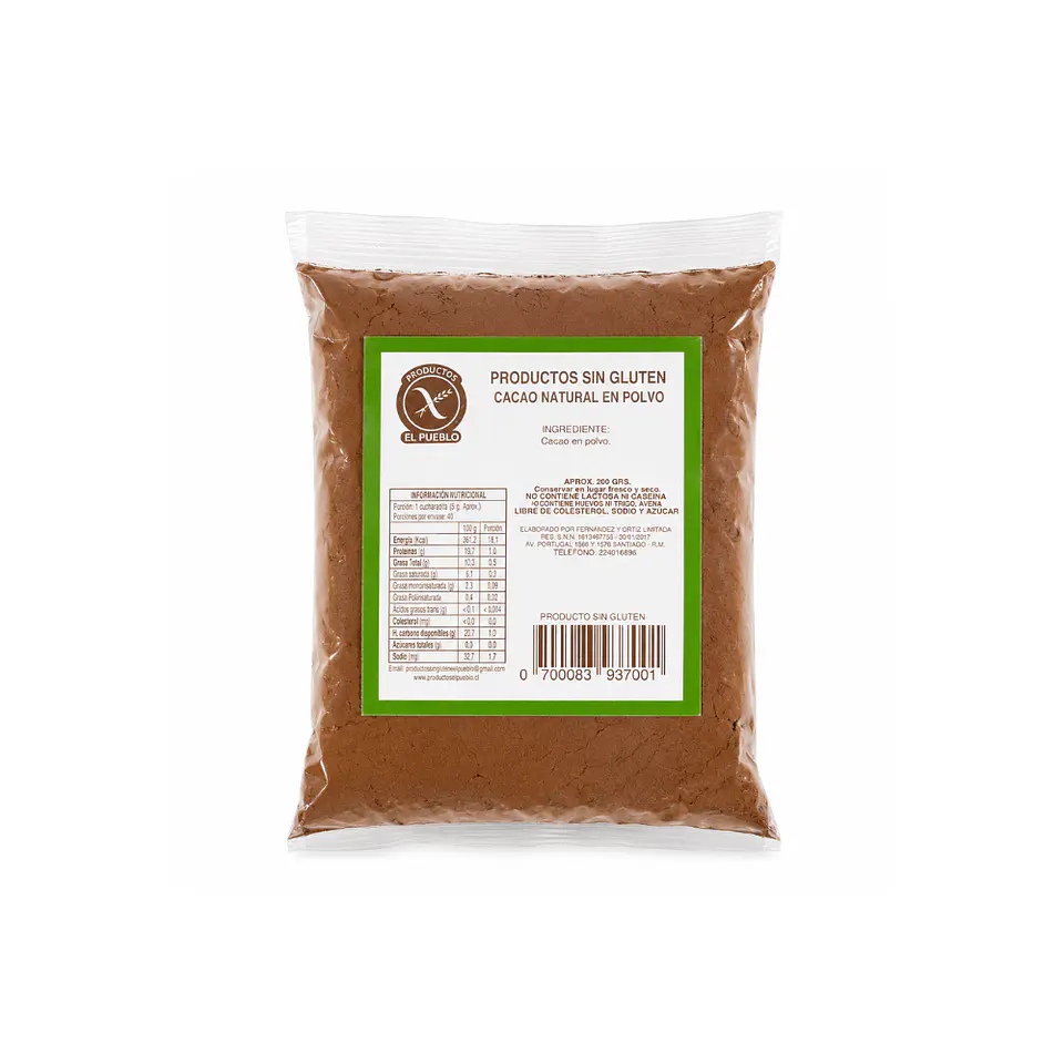 Cacao en Polvo  200 grs  1