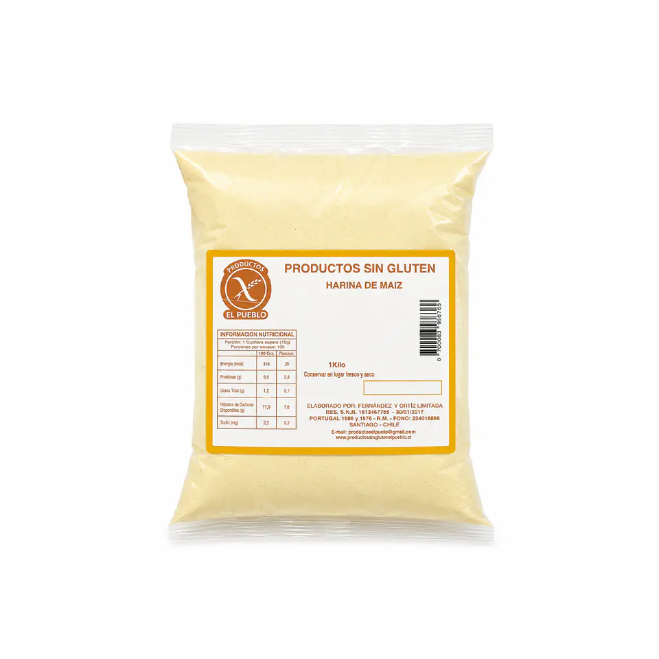 Harina de Maiz  1Kg   1