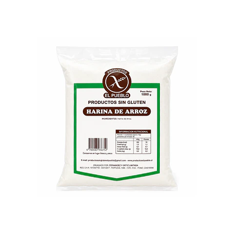 Harina de Arroz  1Kg  