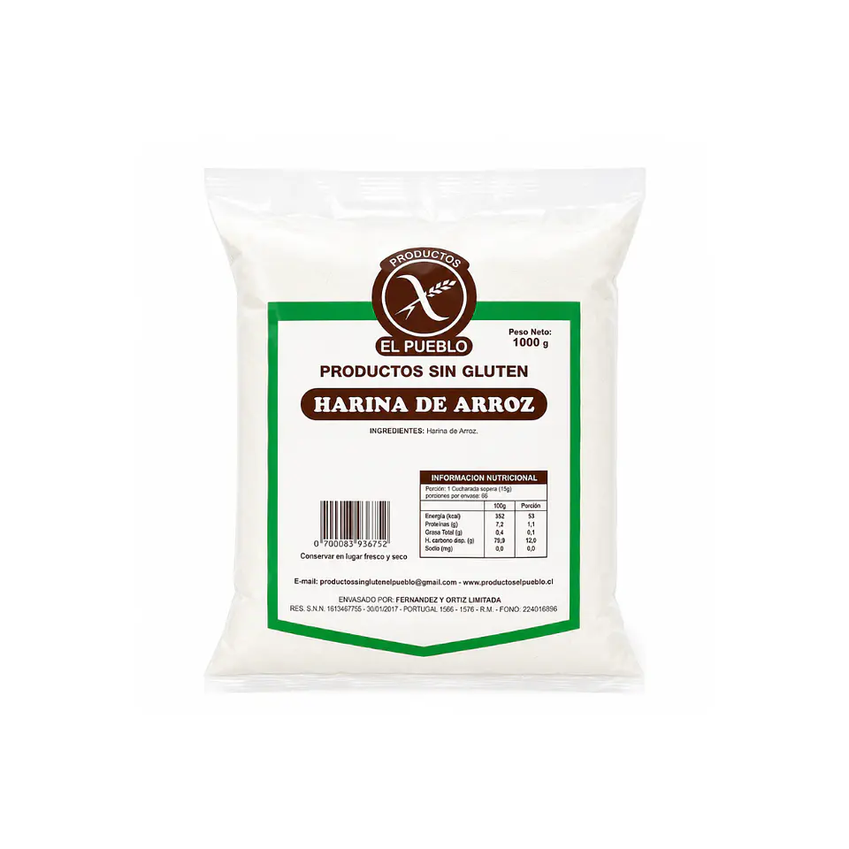 Harina de Arroz  1Kg   1