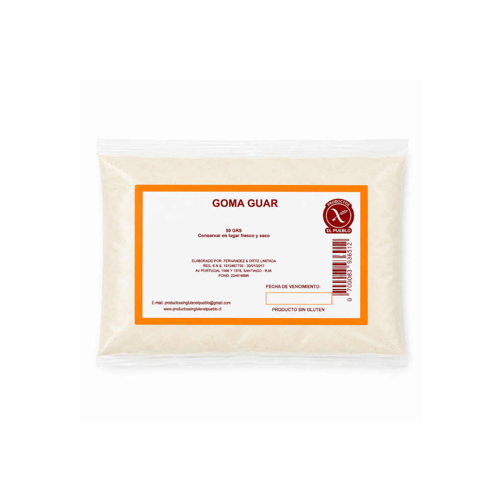 Goma guar 50 gr