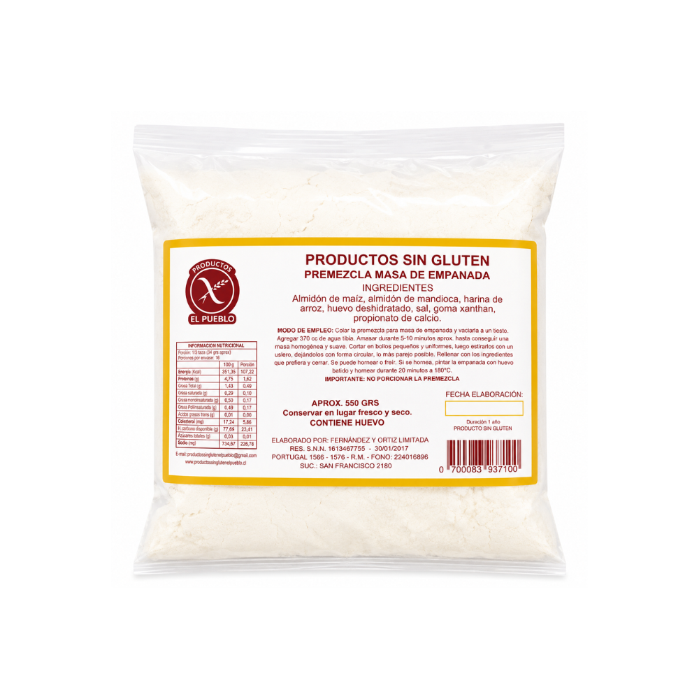 Premezcla empanada 500 gr