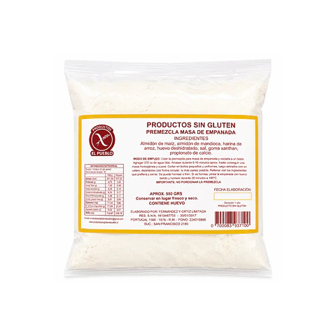 Premezcla empanada 500 gr 