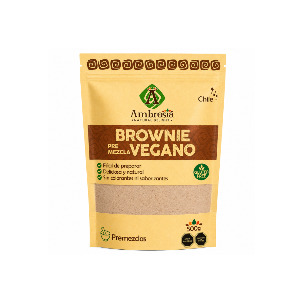 Premezcla Brownie Vegano sin Gluten — Ambrosia