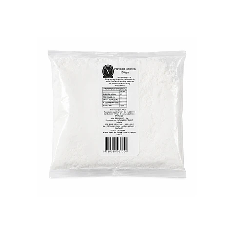 Polvos de hornear 100gr 