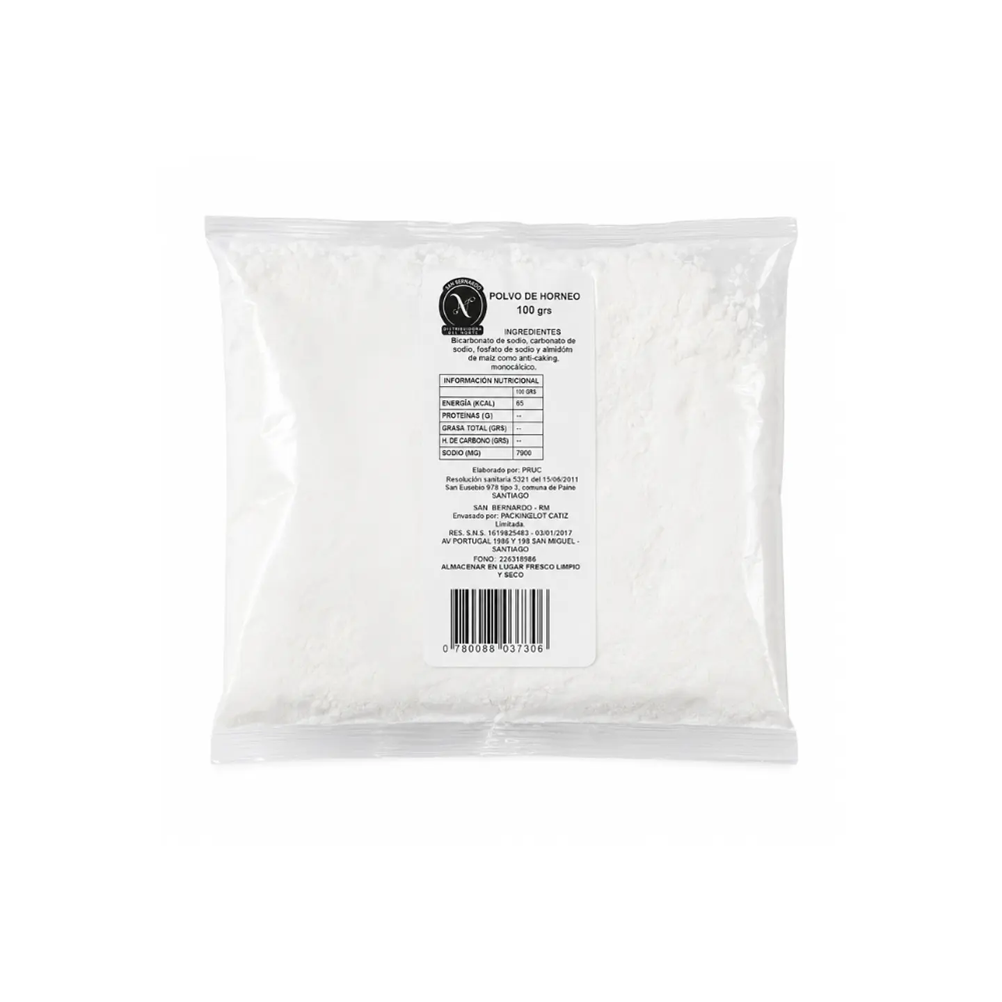 Polvos de hornear 100gr  1