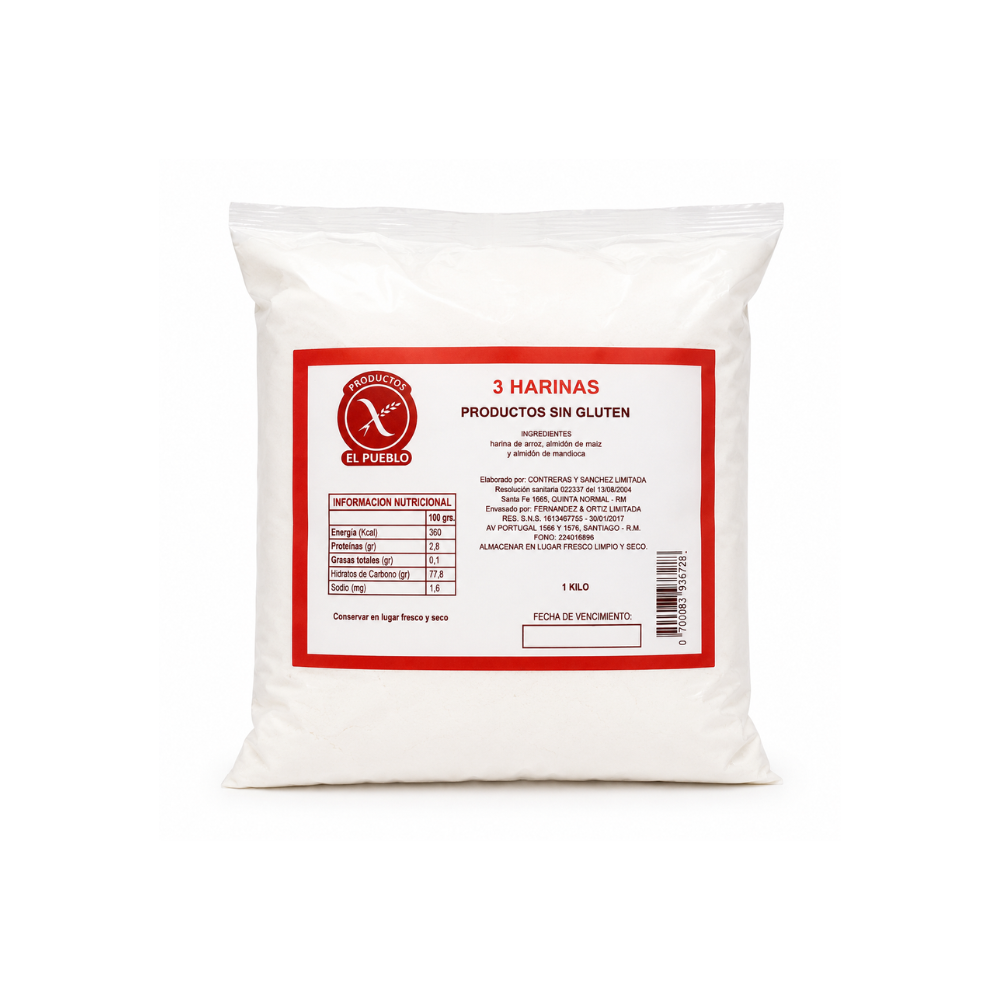 3 harinas Kilo Productos