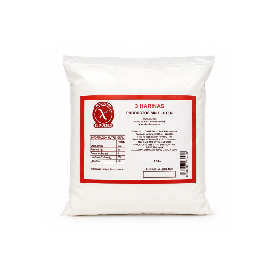 3 harinas  Kilo Productos  1